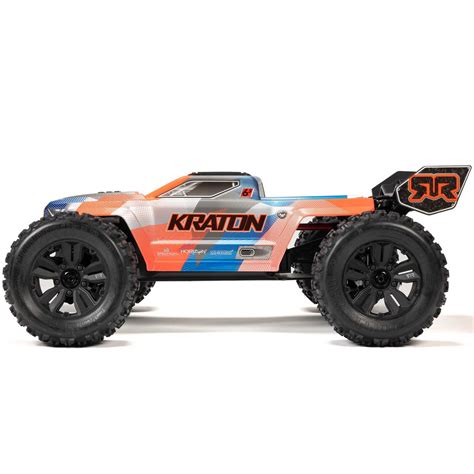 1 8 Kraton 6S 4X4 Rtr Brushless Speed Truck Blue Orange 1 8 Kraton 6S 4X4 Rtr Brushless Speed Truck Blue Orange