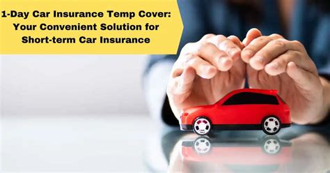 1 Day Car Insurance Temp Cover
