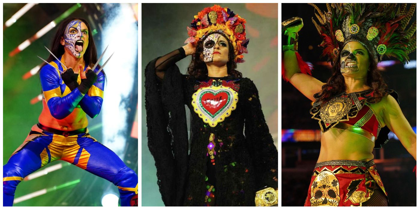 10 Best Looks Of Thunder Rosa S Aew Career Ranked 10 Best Looks Of Thunder Rosa S Aew Career Ranked