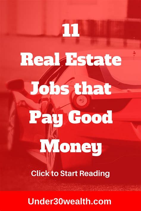 11 Real Estate Jobs Career Opportunities To Consider Under 30