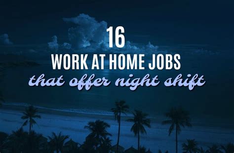 16 Overnight Work At Home Jobs To Apply For Today 16 Overnight Work At Home Jobs To Apply For Today
