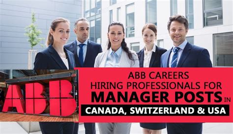 Abb Careers Hiring Professionals In Canada Switzerland Usa Abb Careers Hiring Professionals In Canada Switzerland Usa