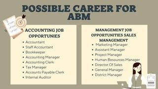 Abm Strand Jobs Possible Career Paths For Abm Students Abm Strand Jobs Possible Career Paths For Abm Students