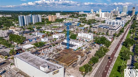 Aerial St Pete Downtown St Pete Amp 39 S Skyline To Transform With New High