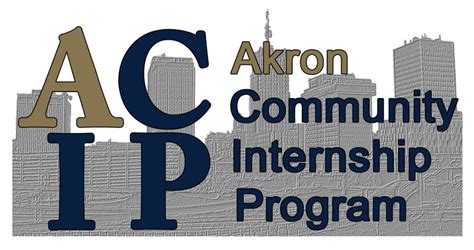 Akron Community Internship Program With The Exl Center The University Akron Community Internship Program With The Exl Center The University