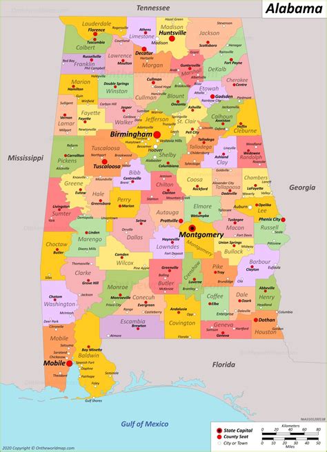 Alabama State Maps Usa Maps Of Alabama Al Alabama State Maps Usa Maps Of Alabama Al