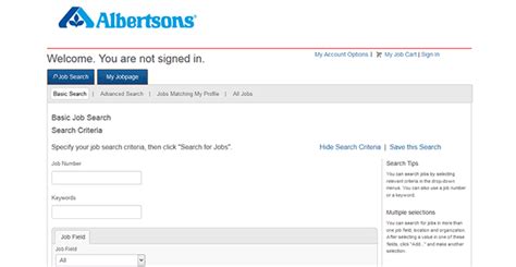 Albertsons Careers Apply