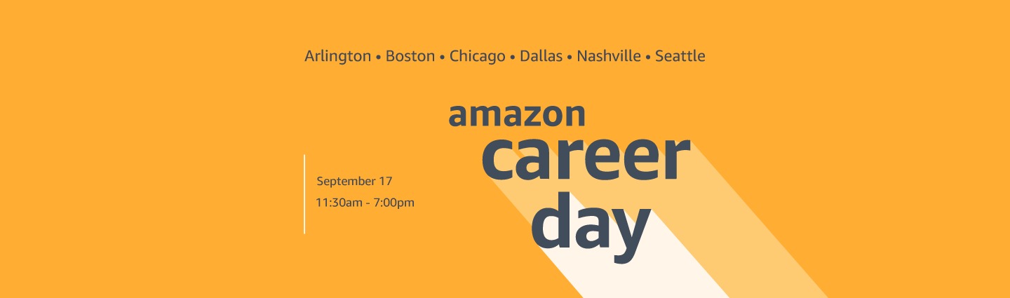 Amazon Career Day Amazon Jobs Amazon Career Day Amazon Jobs