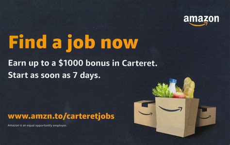 Amazon Careers Carteret Nj