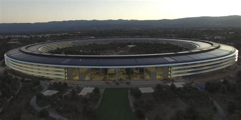 Apple Park Cupertino California September 2017 Drone Flyover Video Apple Park Cupertino California September 2017 Drone Flyover Video