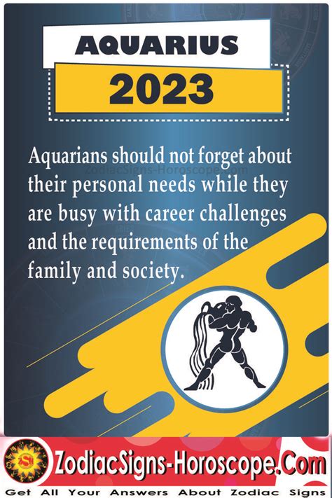 Aquarius Horoscope 2023 Career Finance Health Predictions Artofit