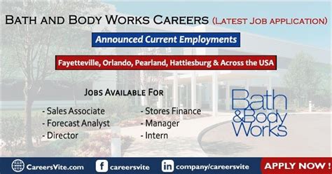 Bath Body Works Job Application Careers Bath Body Works Job Application Careers