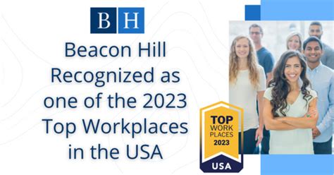 Beacon Hill Recognized As One Of The Top Workplaces In Beacon Hill Beacon Hill Recognized As One Of The Top Workplaces In Beacon Hill