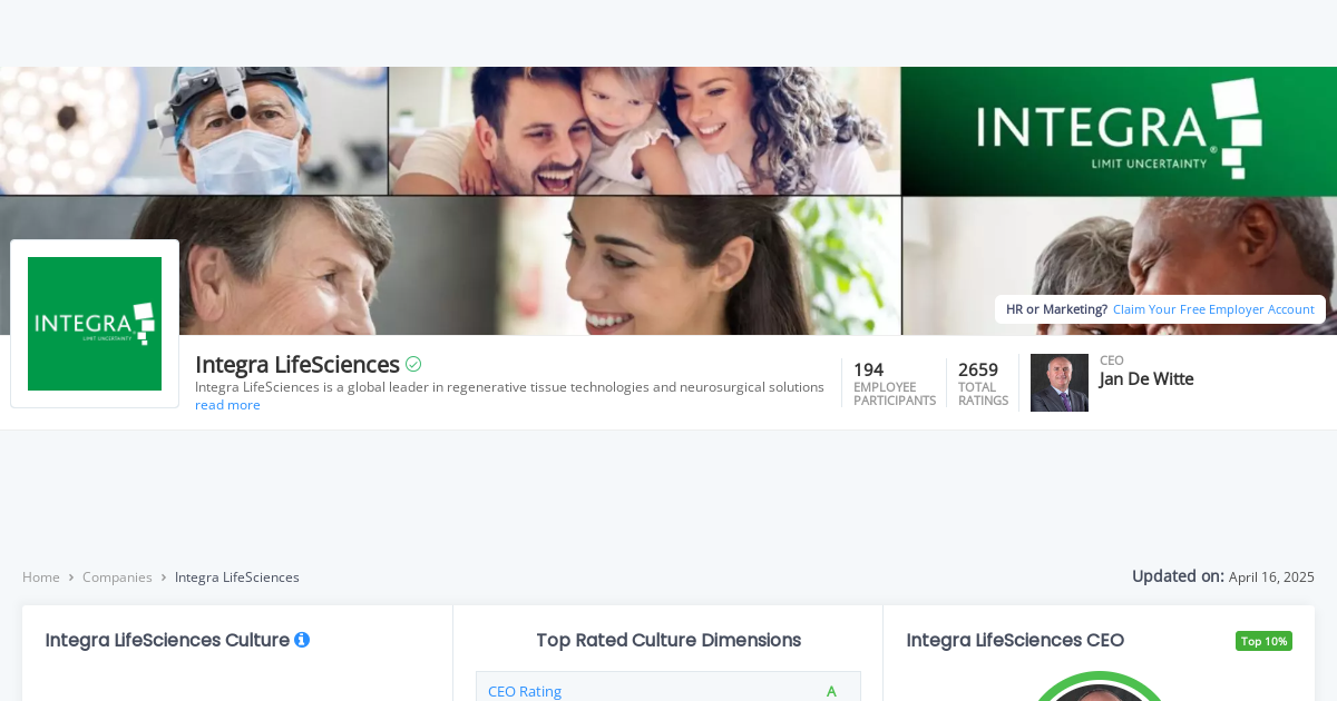 Build A Career Life At Integra Life Sciences Search Careers And Build A Career Life At Integra Life Sciences Search Careers And