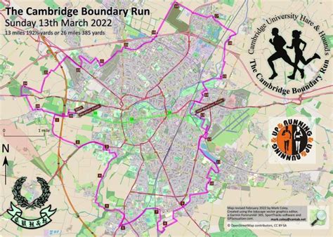 Cambridge Boundary Run Marathon Sunday 15Th Mar 2026 13Milers Com Cambridge Boundary Run Marathon Sunday 15Th Mar 2026 13Milers Com