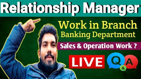 Career Advisor 24 Is Live Relationship Manager Work In Branch Banking Career Advisor 24 Is Live Relationship Manager Work In Branch Banking