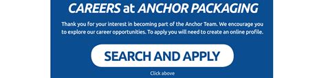 Careers Anchor Packaging