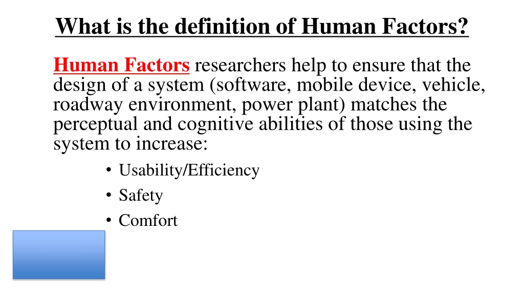 Careers In Human Factors Also Called Ergonomics Or Engineering Psychology Wally Boot Ph D Department Of Psychology Florida State University Ppt Download Careers In Human Factors Also Called Ergonomics Or Engineering Psychology Wally Boot Ph D Department Of Psychology Florida State University Ppt Download