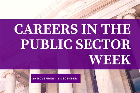 Careers In The Public Sector Week 29 Nov 3 Dec Student Guide Careers In The Public Sector Week 29 Nov 3 Dec Student Guide