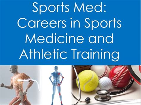 Careers Involving Sports Medicine