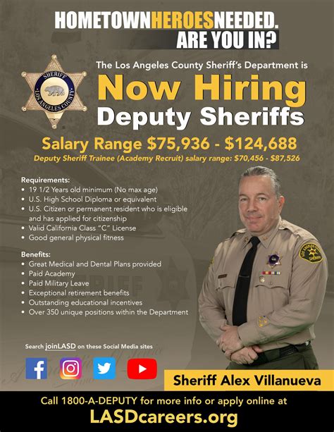 Careers Sheriff Department