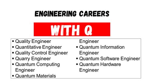 Careers That Start With The Letter Q