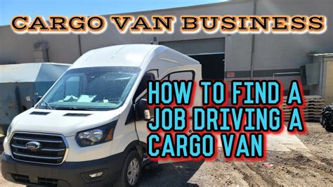 Cargo Van Employment