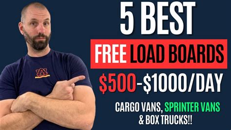 Cargo Van Load Boards Free
