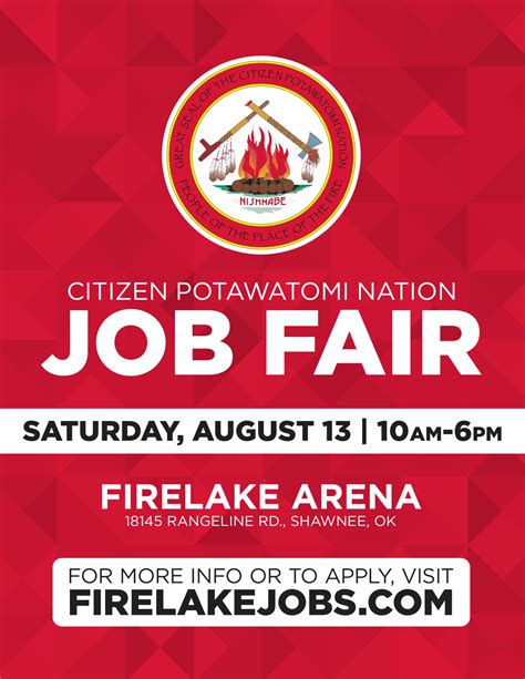 Citizen Potawatomi Nation Career Fair Shawnee