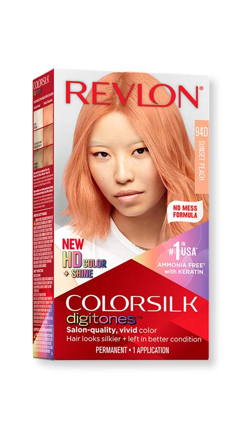 Colorsilk Digitones Hair Color Revlon Sunset Peach Revlon Colorsilk Digitones Hair Color Revlon Sunset Peach Revlon
