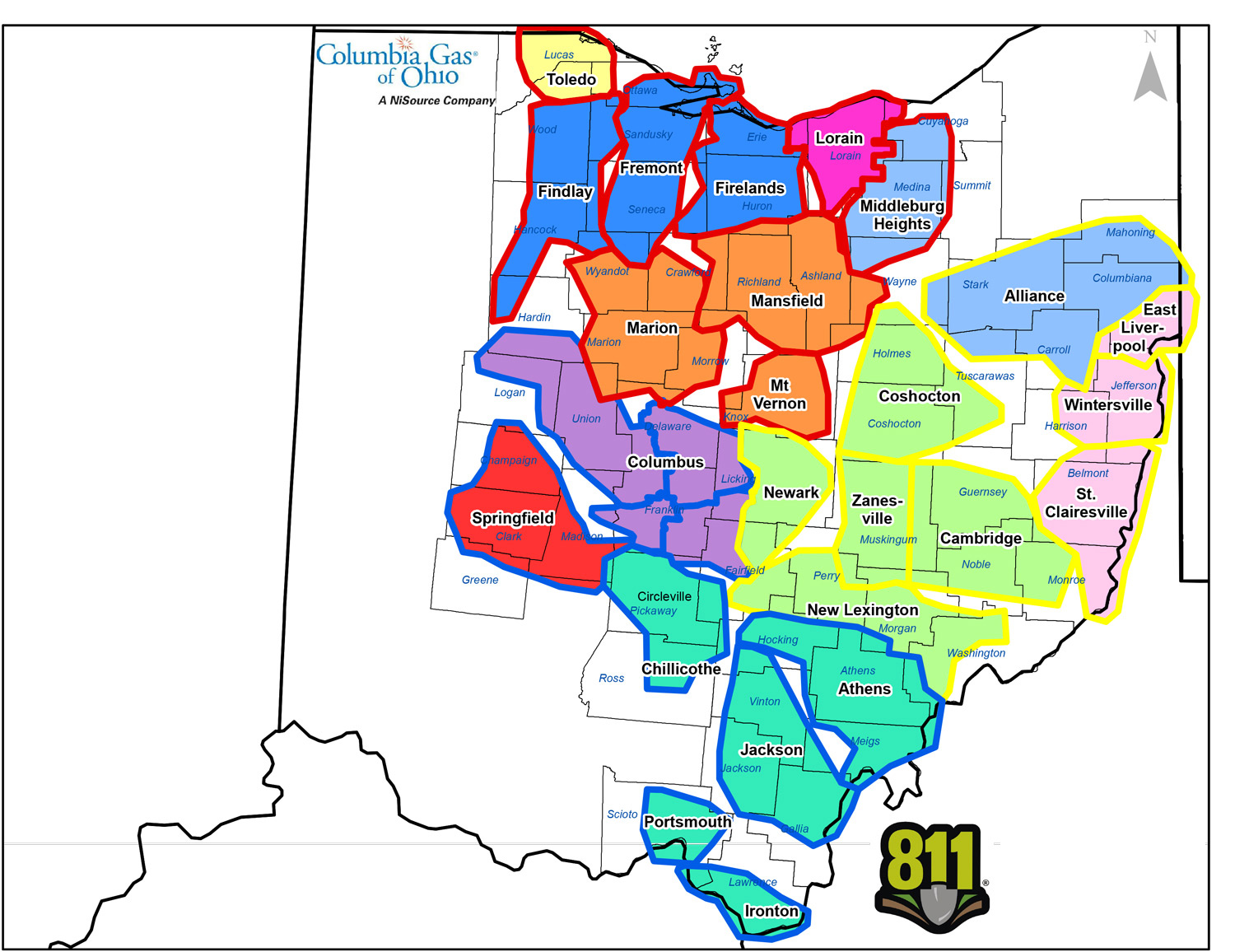 Construction Dps Columbia Gas Of Ohio Construction Dps Columbia Gas Of Ohio