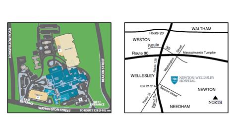 Contact Us Directions Newton Wellesley Hospital Greater Boston Area