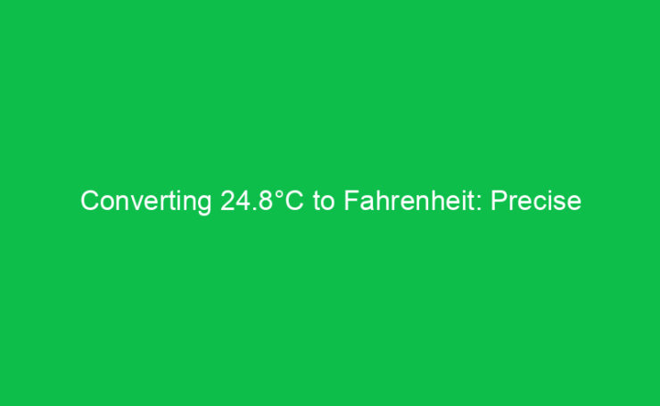 Converting 500 Degrees Celsius To Fahrenheit For Precise Temperature