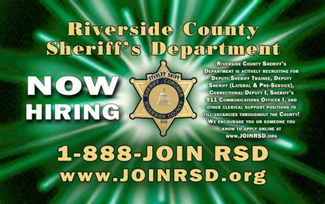 County Of Riverside Sheriff S Department Is Now Hiring County Of Riverside Sheriff S Department Is Now Hiring
