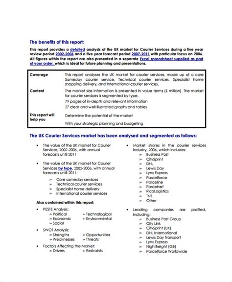 Courier Business Plan
