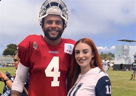 Cowboys Fans Believe Pawg Emily Was Dak Prescott S Good Luck Charm Cowboys Fans Believe Pawg Emily Was Dak Prescott S Good Luck Charm