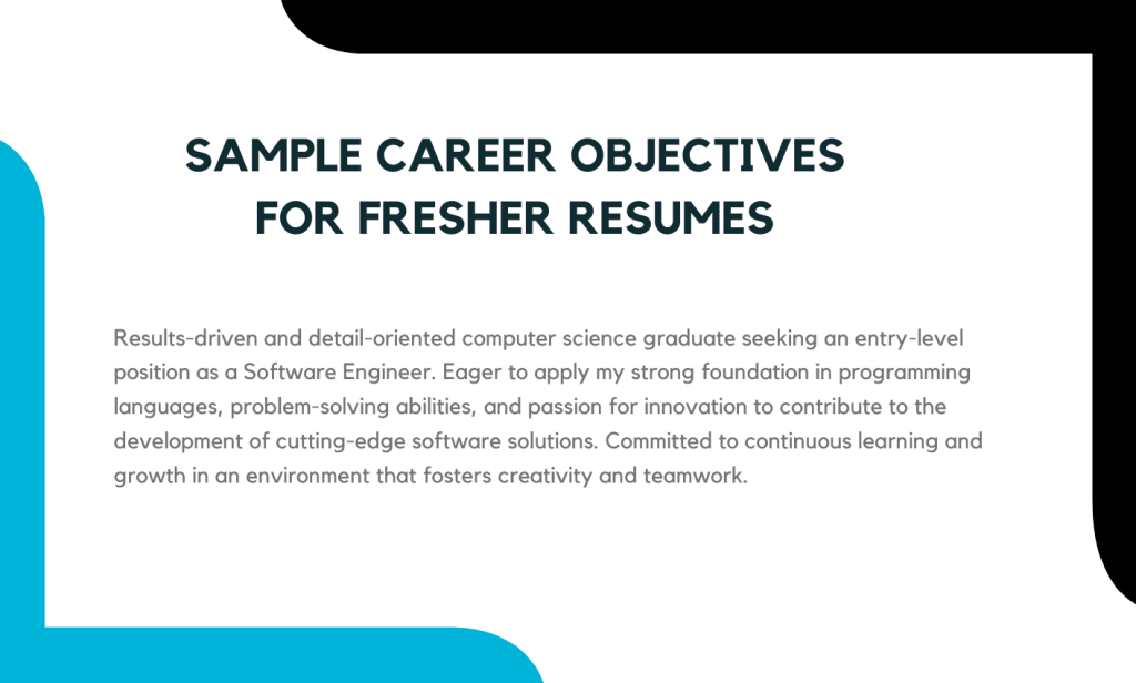 Crafting A Winning Career Objective For Resume As A Fresher Crafting A Winning Career Objective For Resume As A Fresher
