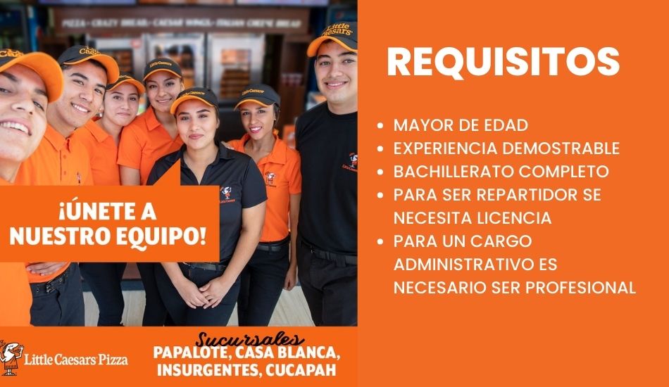 Cu Les Son Los Requisitos Para Trabajar En Little Caesars Cu Les Son Los Requisitos Para Trabajar En Little Caesars