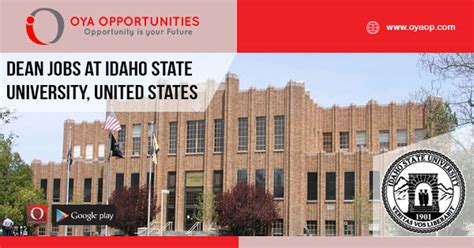 Dean Jobs At Idaho State University Oya Opportunities Oya Opportunities Dean Jobs At Idaho State University Oya Opportunities Oya Opportunities