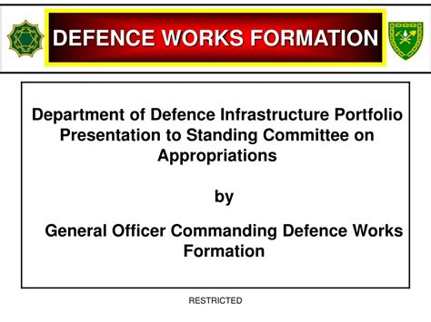 Defence Works Formation Ppt Download Defence Works Formation Ppt Download