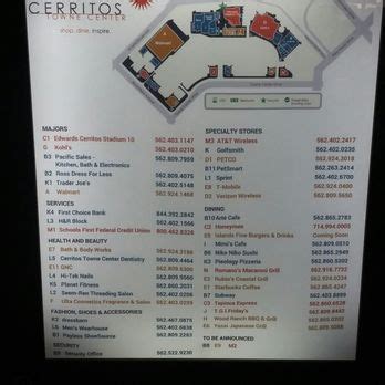 Directory Cerritos Towne Center