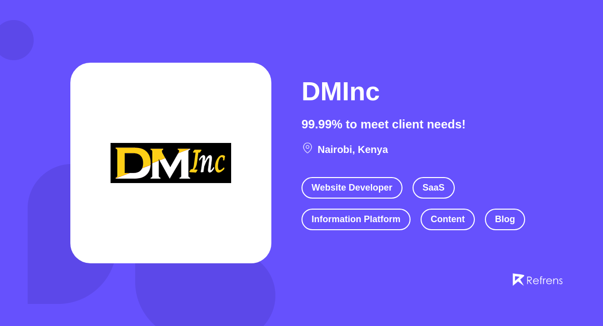 Dminc Careers Dminc Careers