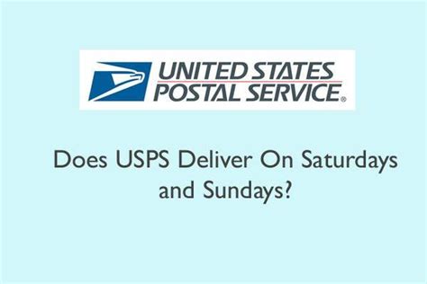 Does Usps Deliver On Sundays Outnored