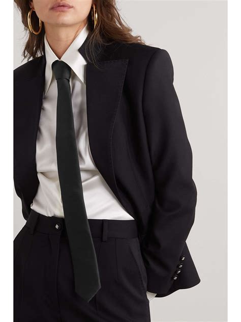 Dolce Gabbana Silk Tie Net A Porter Dolce Gabbana Silk Tie Net A Porter