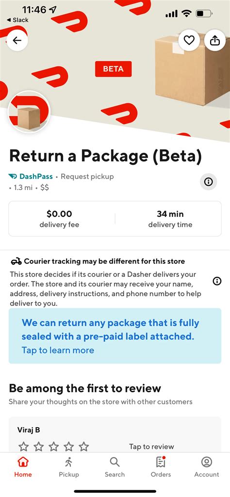 Doordash Is Testing A Feature That Lets You Return Packages To Post Doordash Is Testing A Feature That Lets You Return Packages To Post