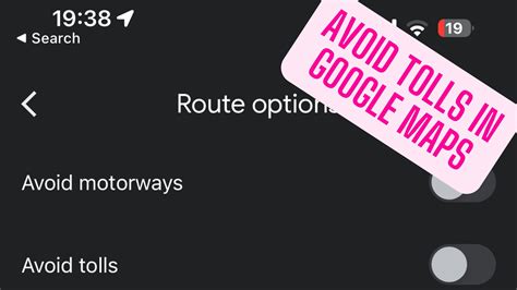 Driving Directions No Toll Roads