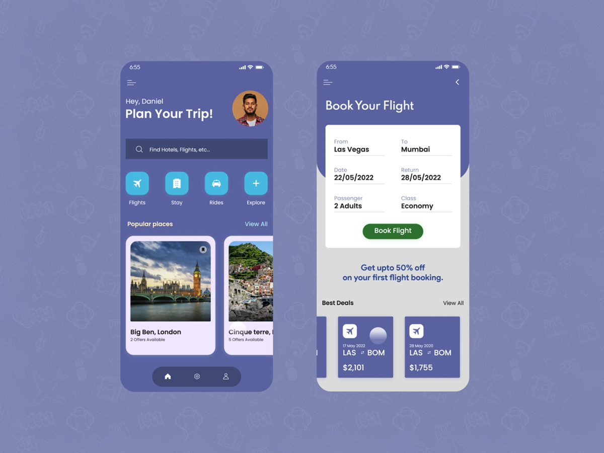 Driving Trip Planner App Driving Trip Planner App