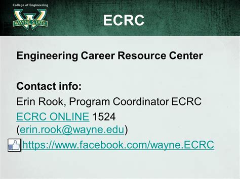 Ecrc Careers