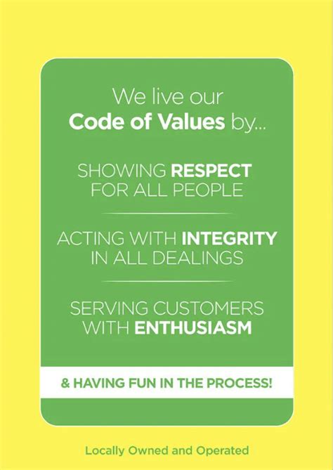 Egg Harbor Company Values Egg Harbor Company Values