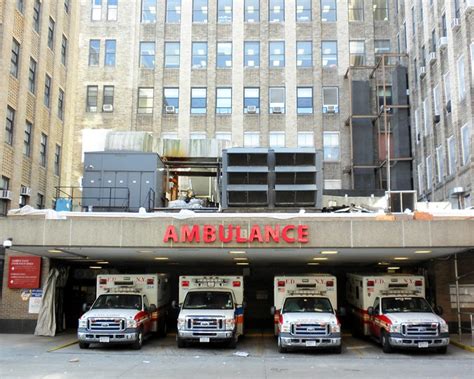 Ems Ambulance Station Columbia Presbyterian Hospital Center New York